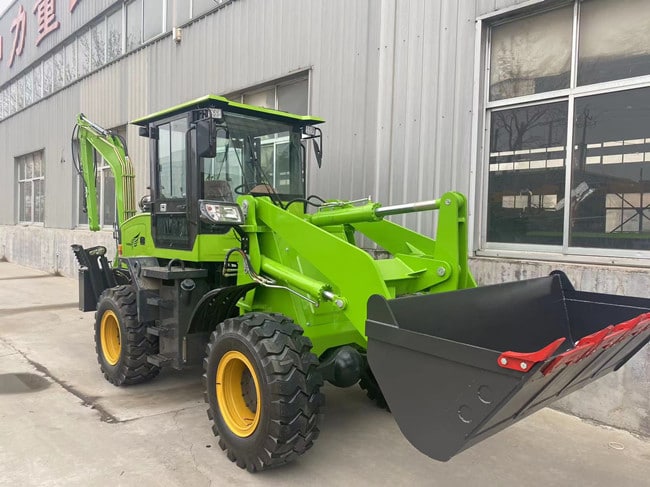 backhoe loader shipping to Argentia