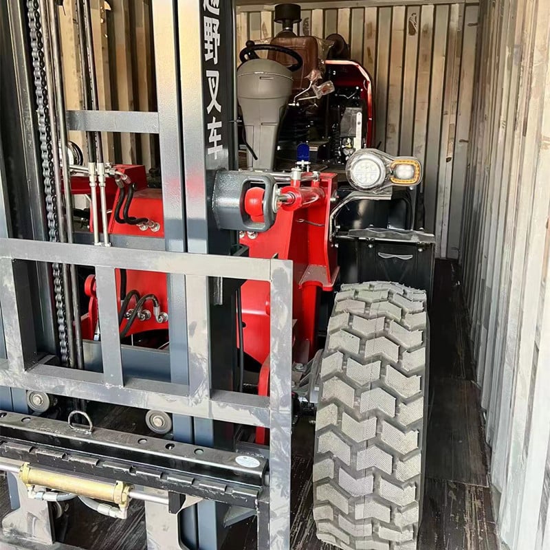 rough terrain forklift to Peru