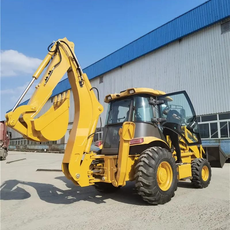 ET388 backhoe loader